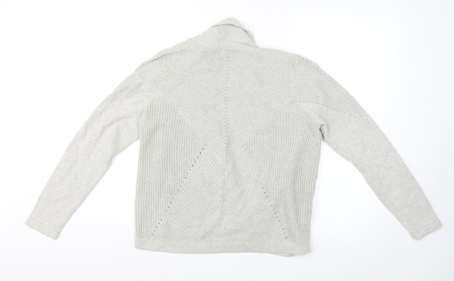 Marks and Spencer Womens Grey   Cardigan Jumper Size 14