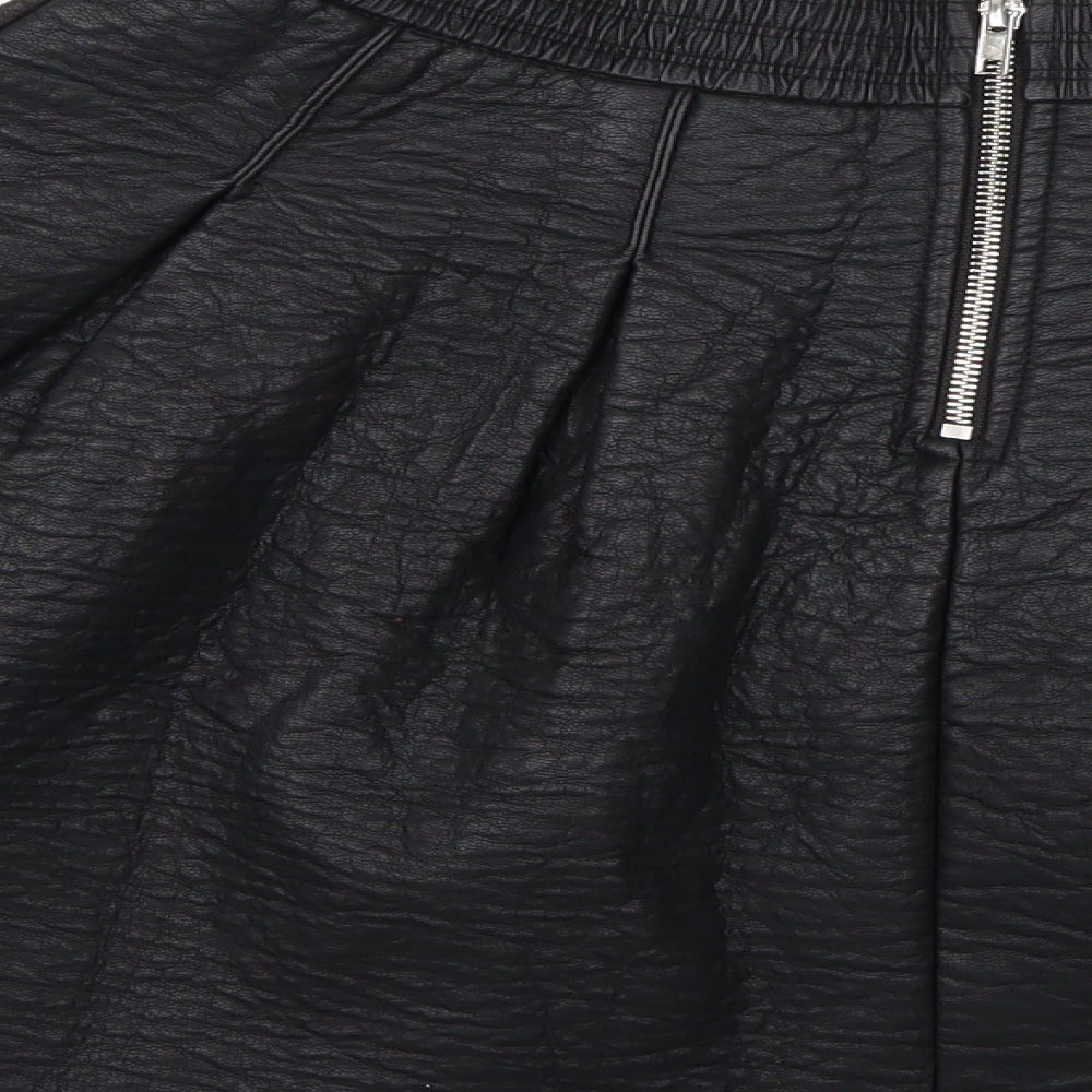 H&M Womens Black   Flare Skirt Size 12