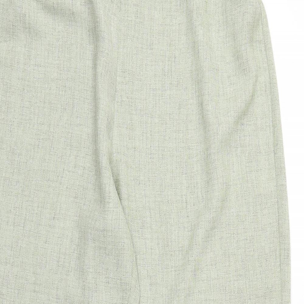 Eastex Womens Green   Cropped Trousers Size 18 L24 in