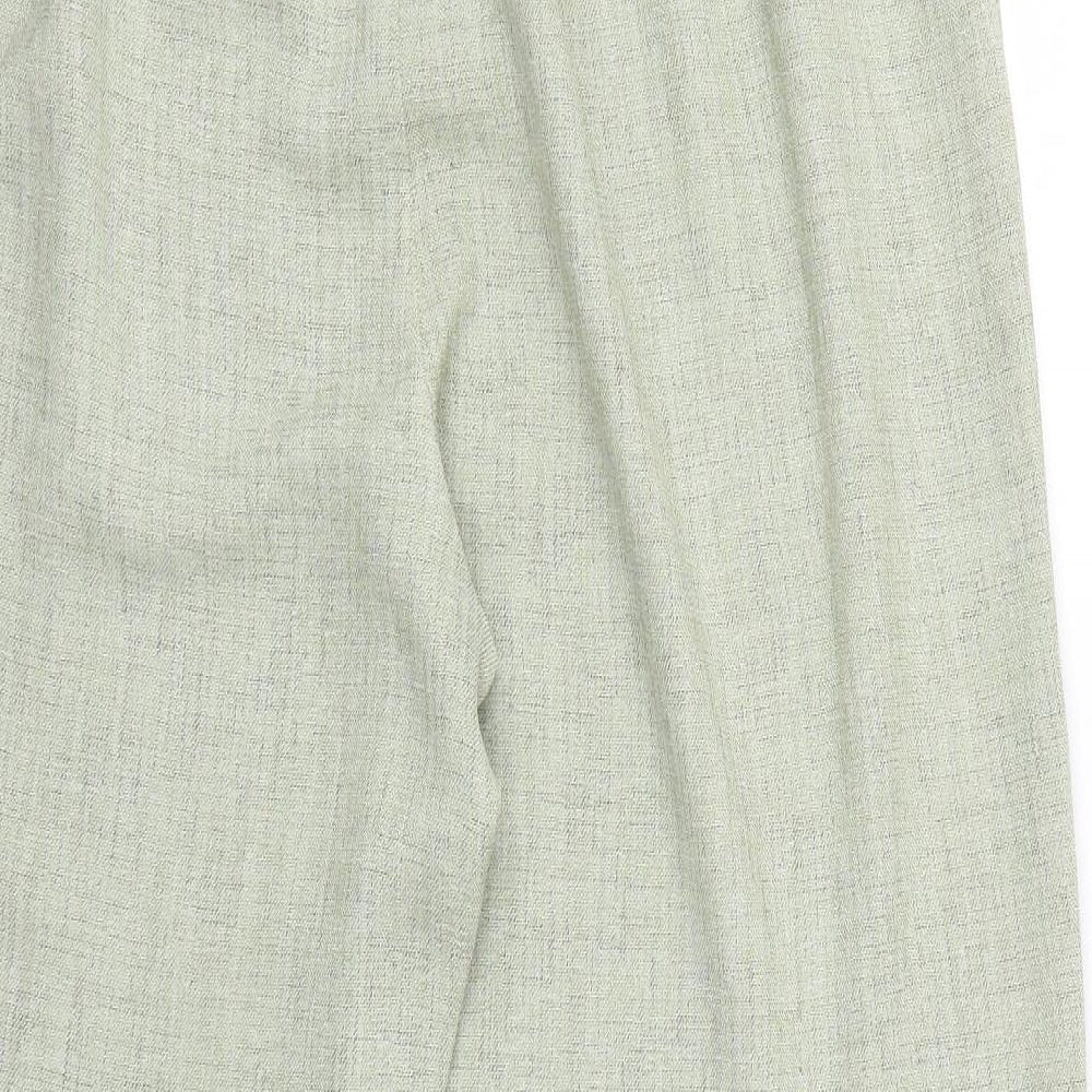 Eastex Womens Green   Cropped Trousers Size 18 L24 in