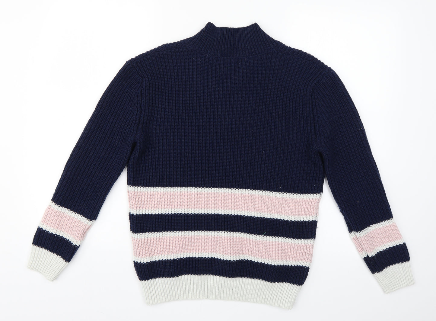 Marks and Spencer Womens Multicoloured Striped  Pullover Jumper Size S