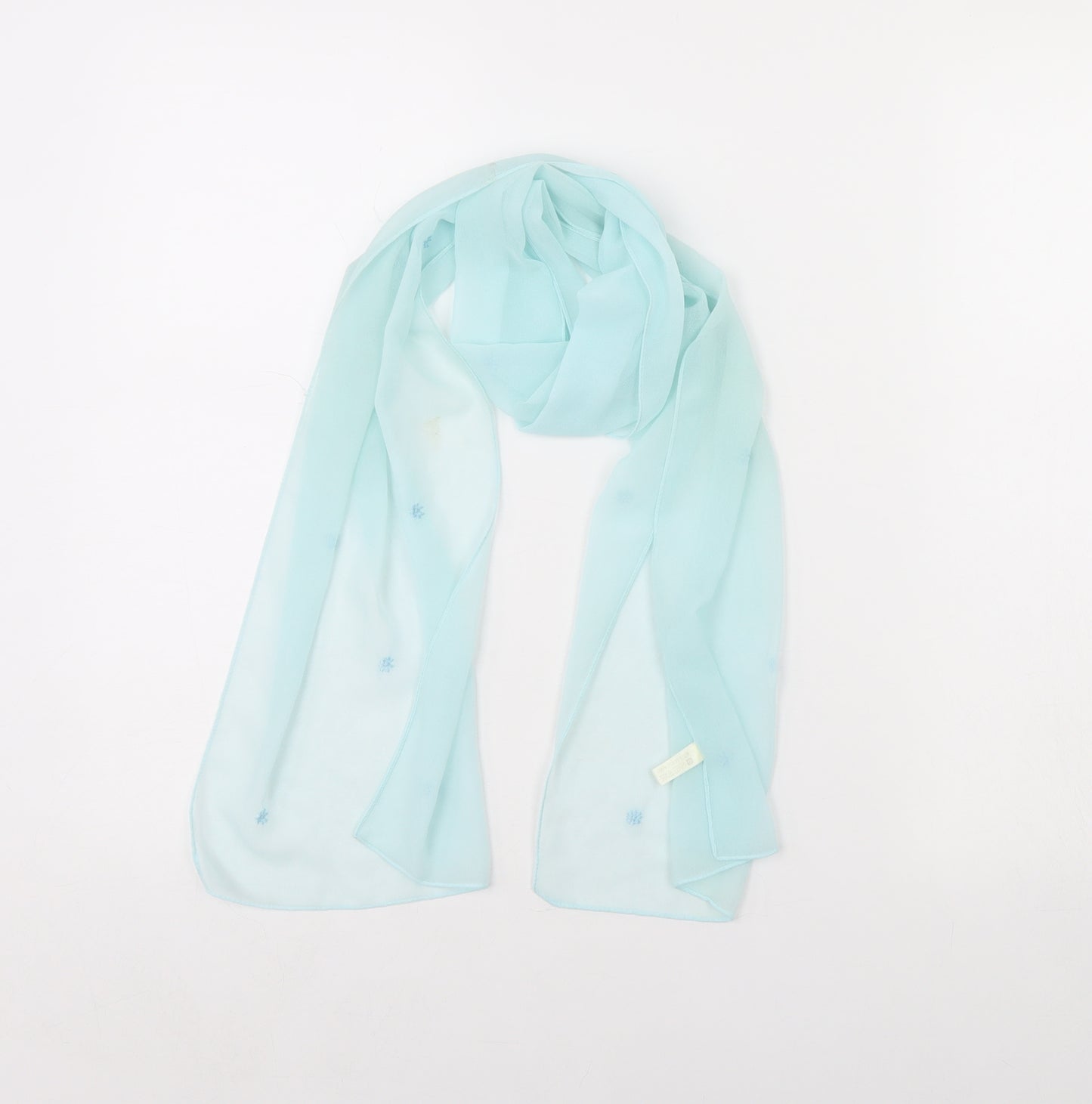 Preworn Womens Blue    Scarf