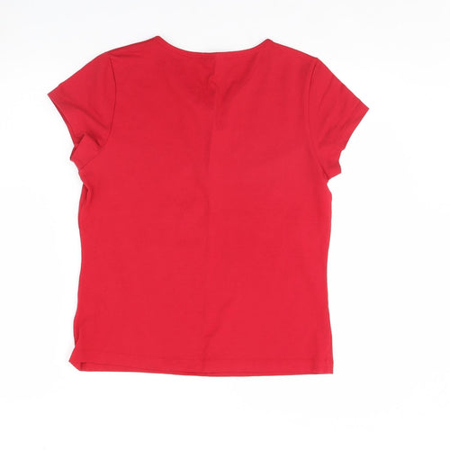 Atmosphere Womens Red   Basic Blouse Size 16