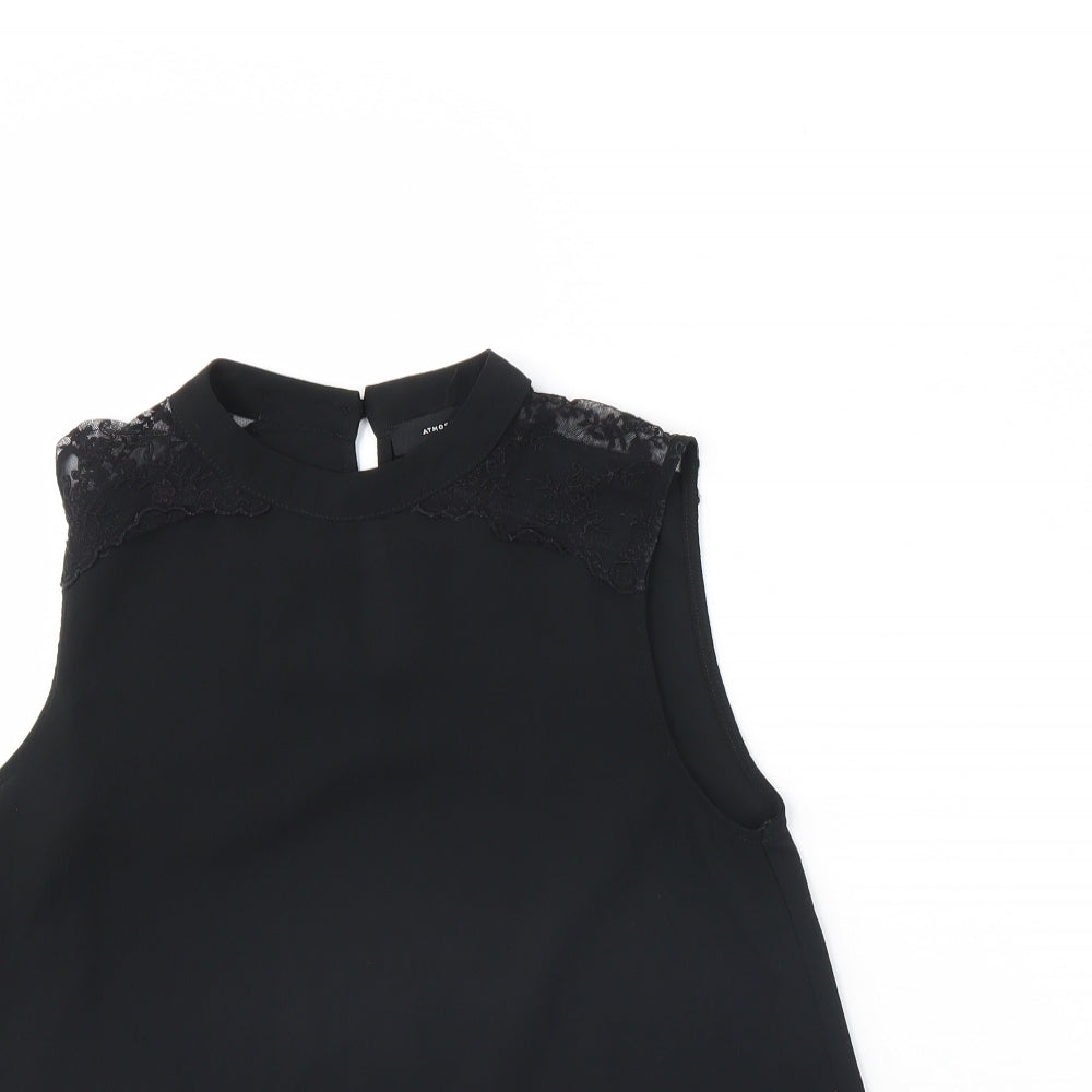 Atmosphere Womens Black   Basic Tank Size 6