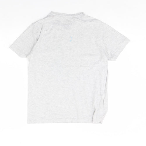 max Mens Grey    T-Shirt Size M  - Beer