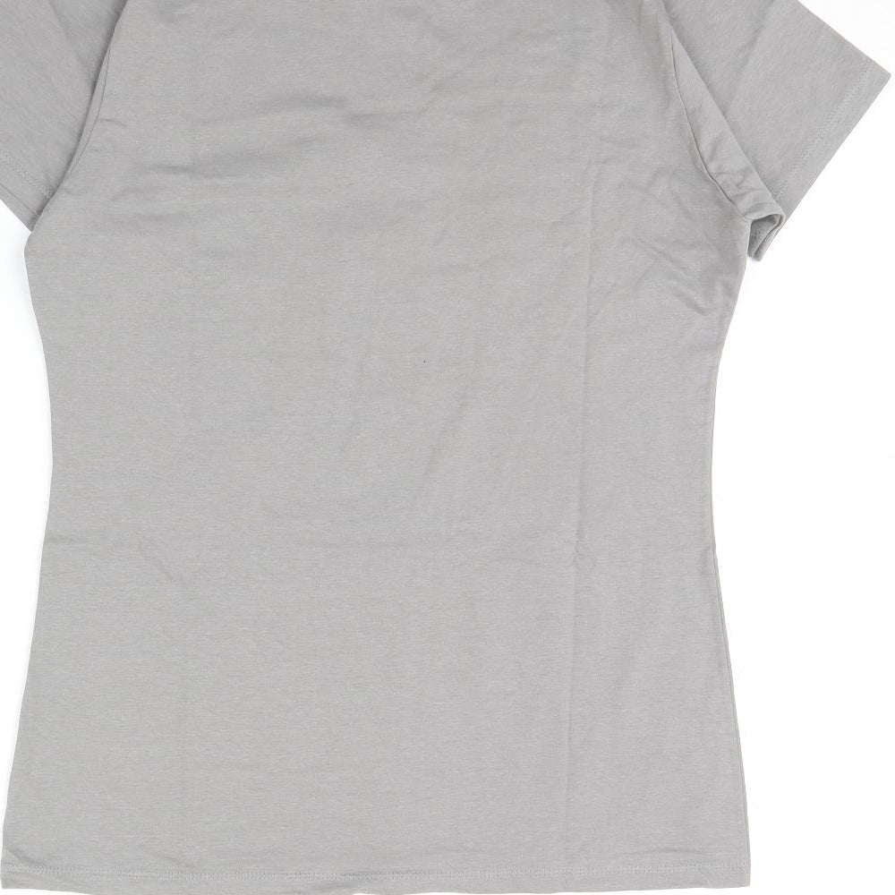 Preworn Womens Grey   Basic T-Shirt Size M