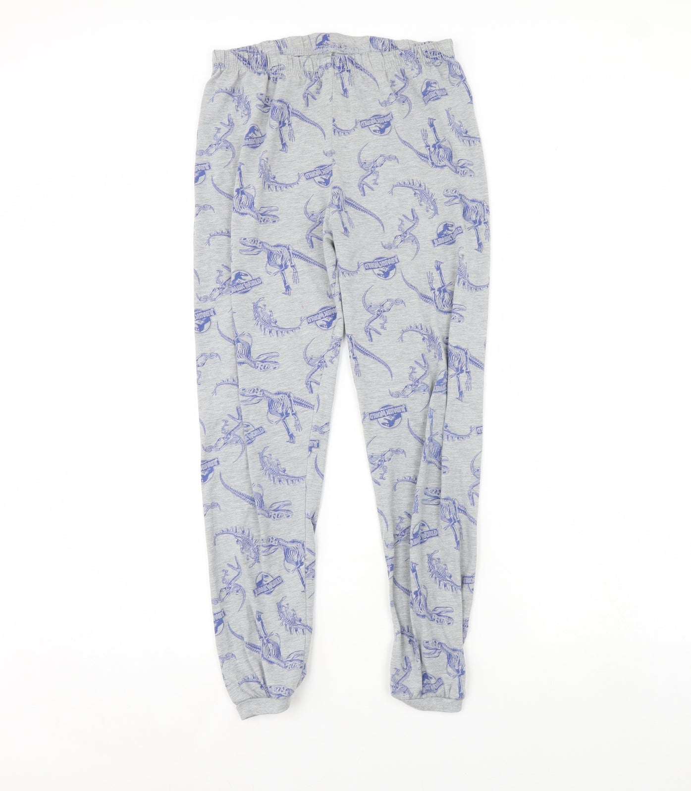 George Boys Grey Animal Print   Pyjama Pants Size 12 Years  - DInosaur