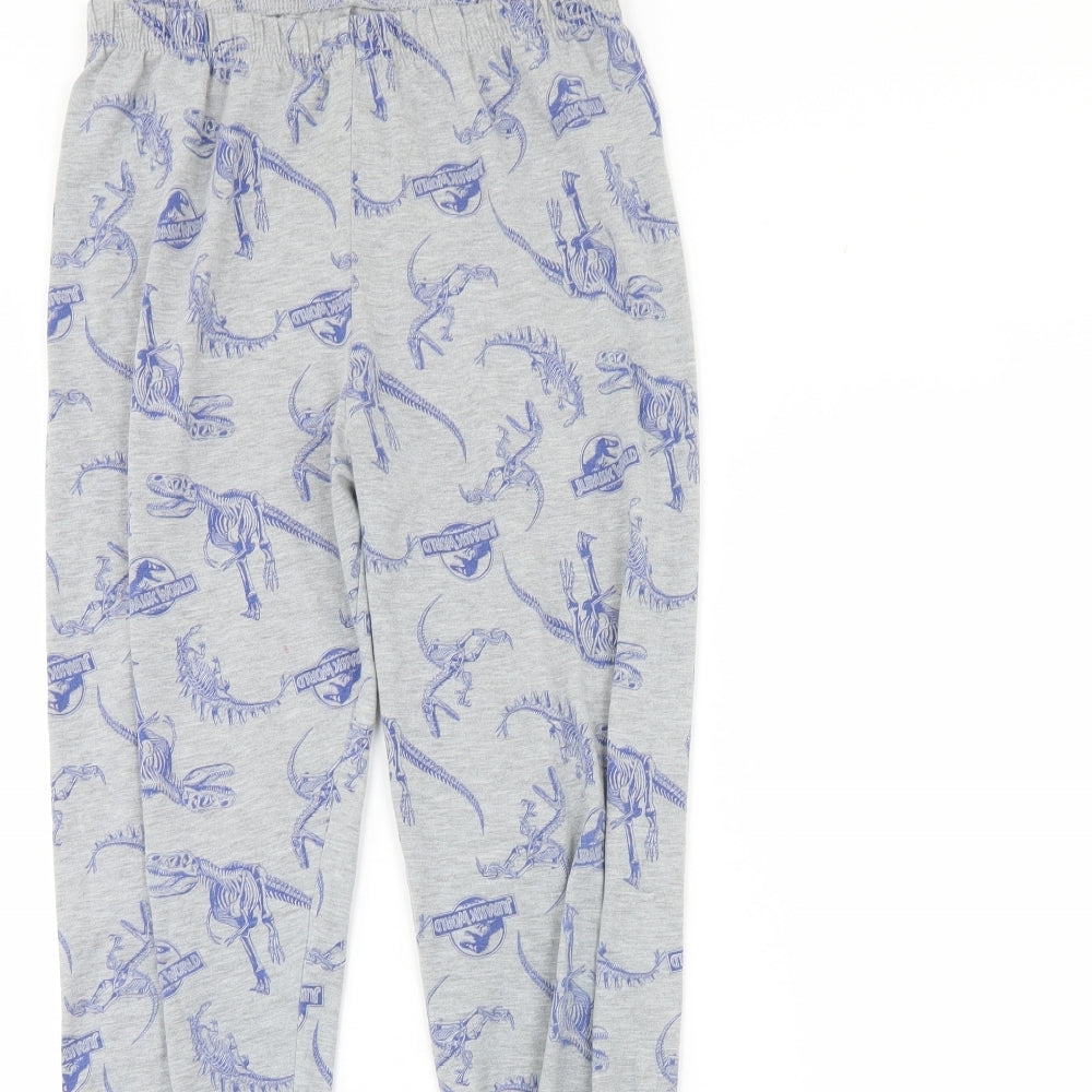 George Boys Grey Animal Print   Pyjama Pants Size 12 Years  - DInosaur
