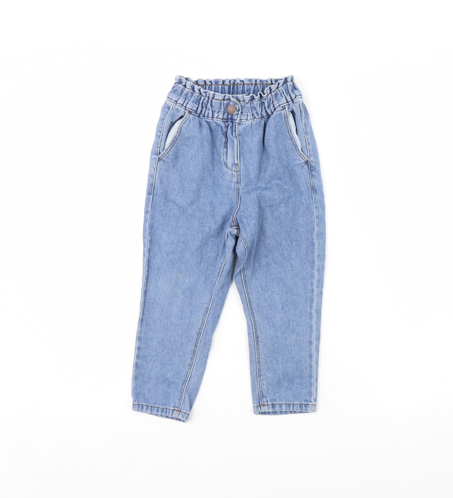 NEXT Girls Blue  Denim Skinny Jeans Size 4 Years