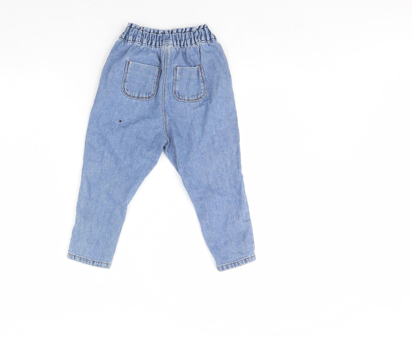 NEXT Girls Blue  Denim Skinny Jeans Size 4 Years