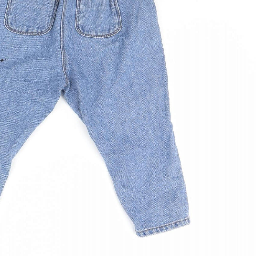 NEXT Girls Blue  Denim Skinny Jeans Size 4 Years