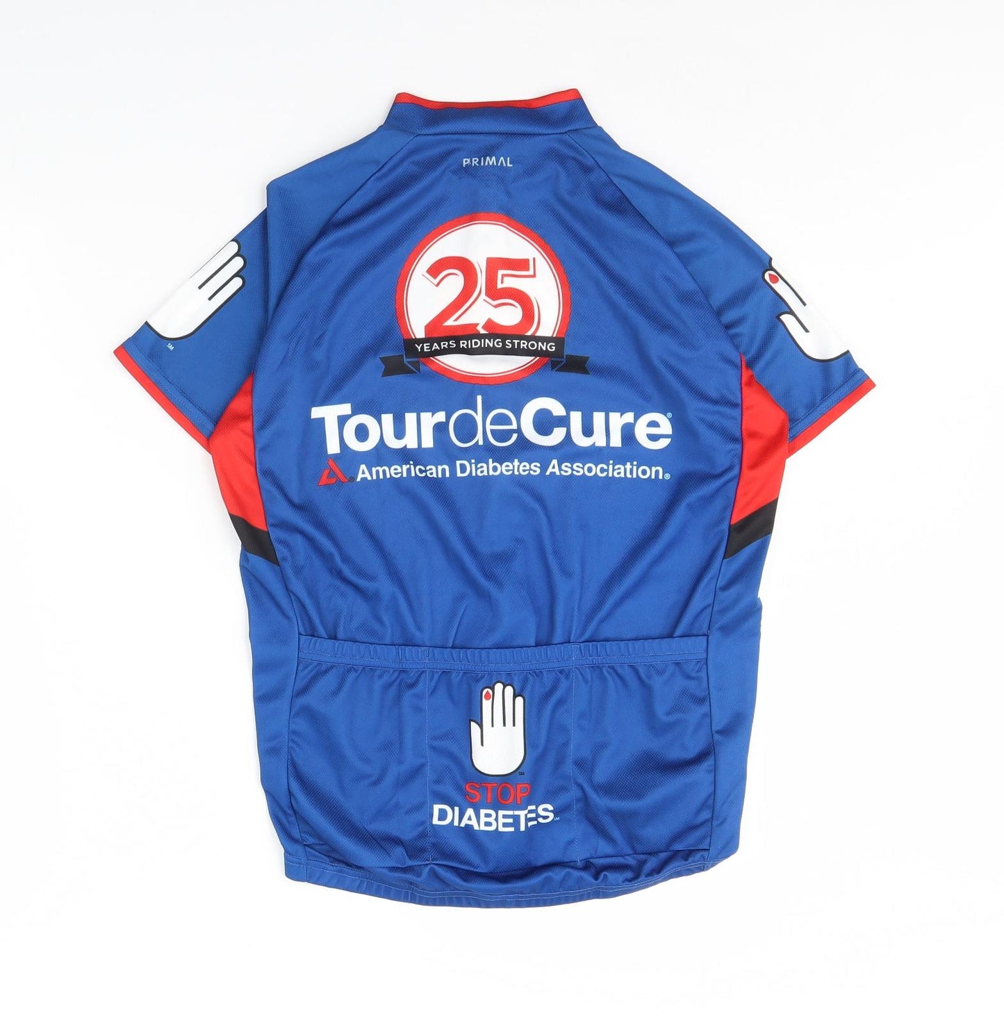 Primal Mens Blue   Basic Casual Size S  - Tour de cure