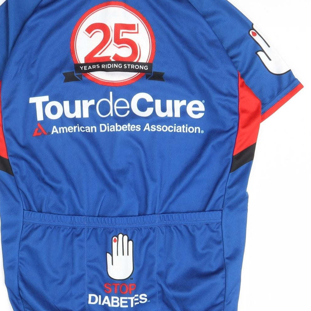 Primal Mens Blue   Basic Casual Size S  - Tour de cure