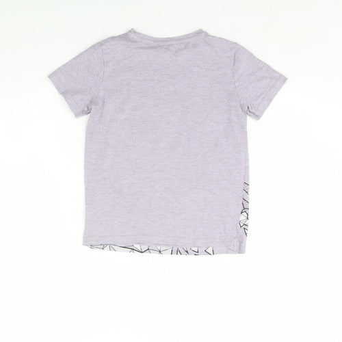 TU Boys Purple   Basic T-Shirt Size 9 Years  - Dinosaur