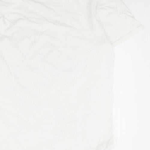 Nasty Gal Womens White   Basic T-Shirt Size S