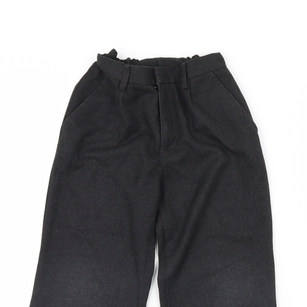 John Lewis Boys Black   Dress Pants Trousers Size 8 Years