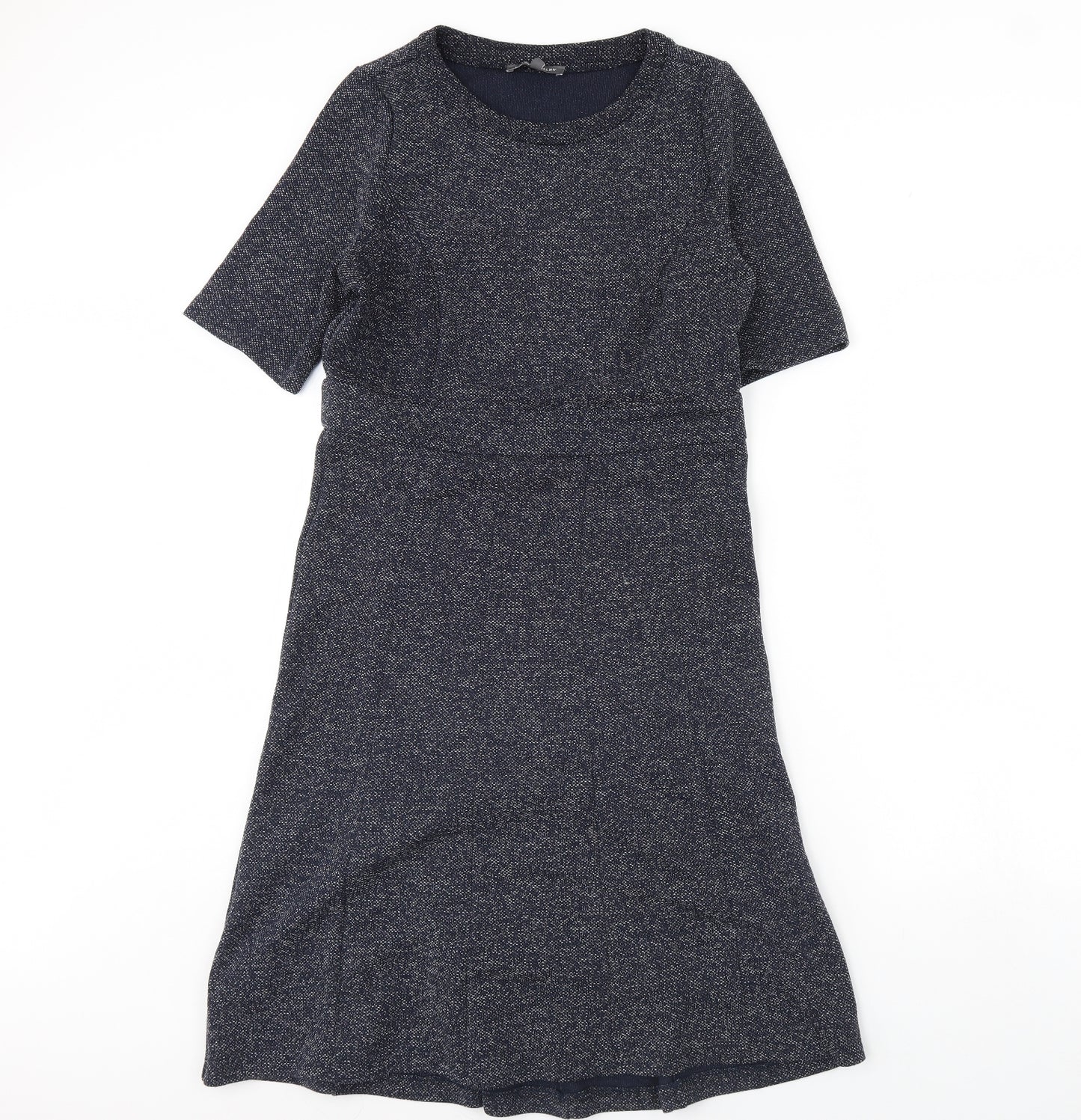 Laura Ashley Womens Blue Polka Dot  Shift  Size 14