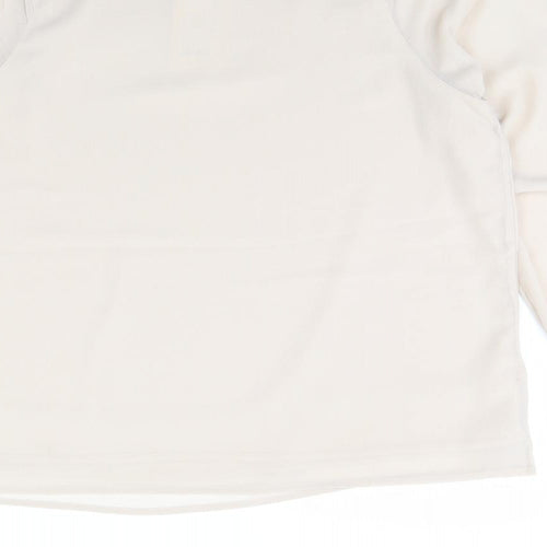 Dranella Womens Beige   Basic Blouse Size XS