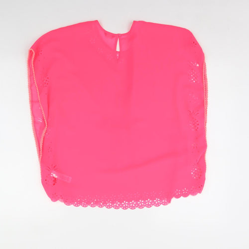 George Womens Pink   Basic Blouse Size M