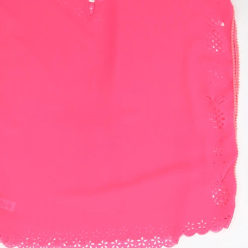 George Womens Pink   Basic Blouse Size M