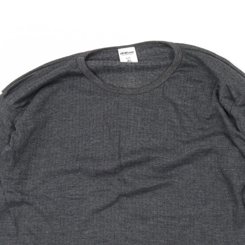 Heat Saver Mens Grey   Pullover Jumper Size XL