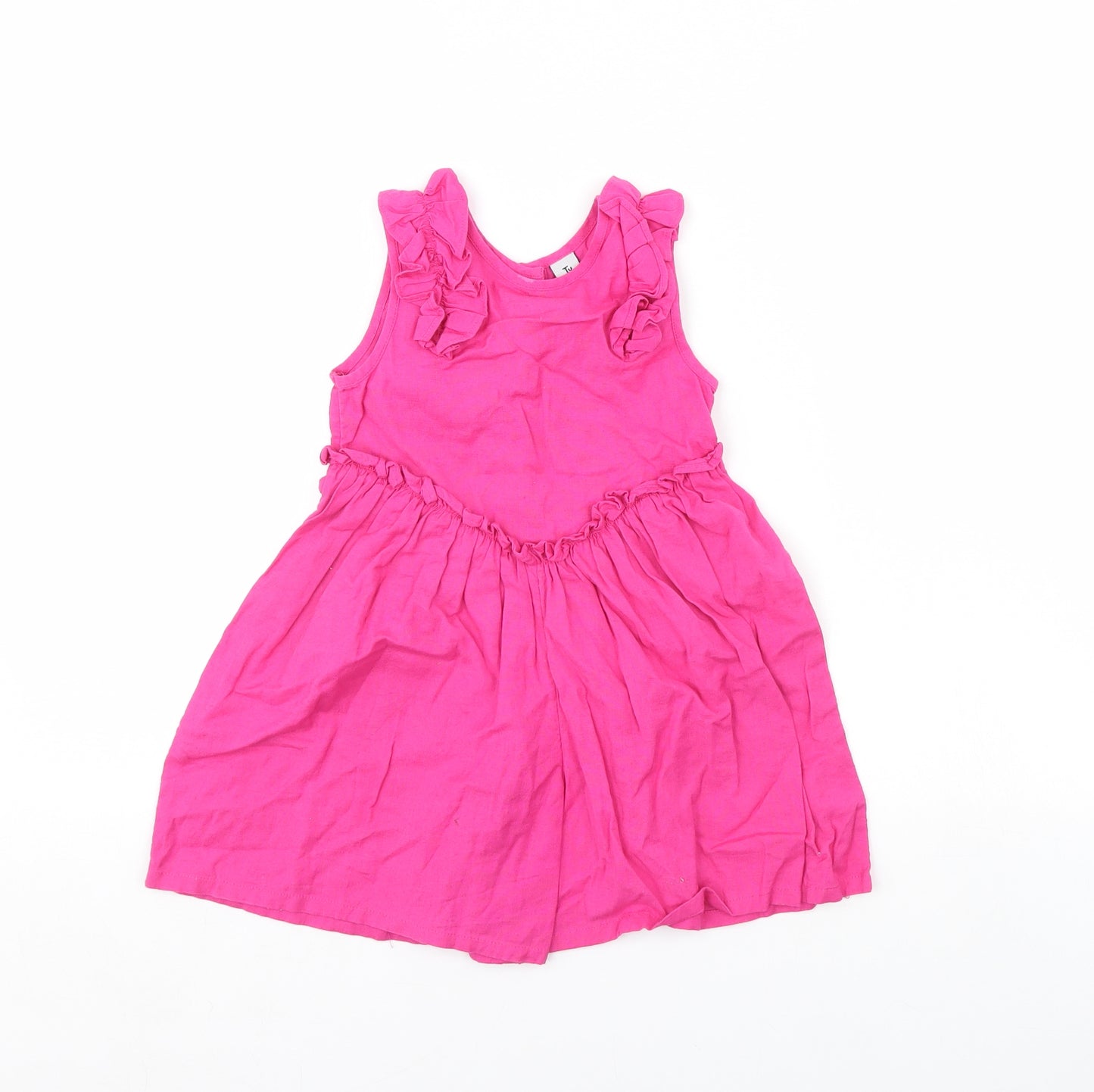 TU Girls Pink   Playsuit One-Piece Size 3 Years