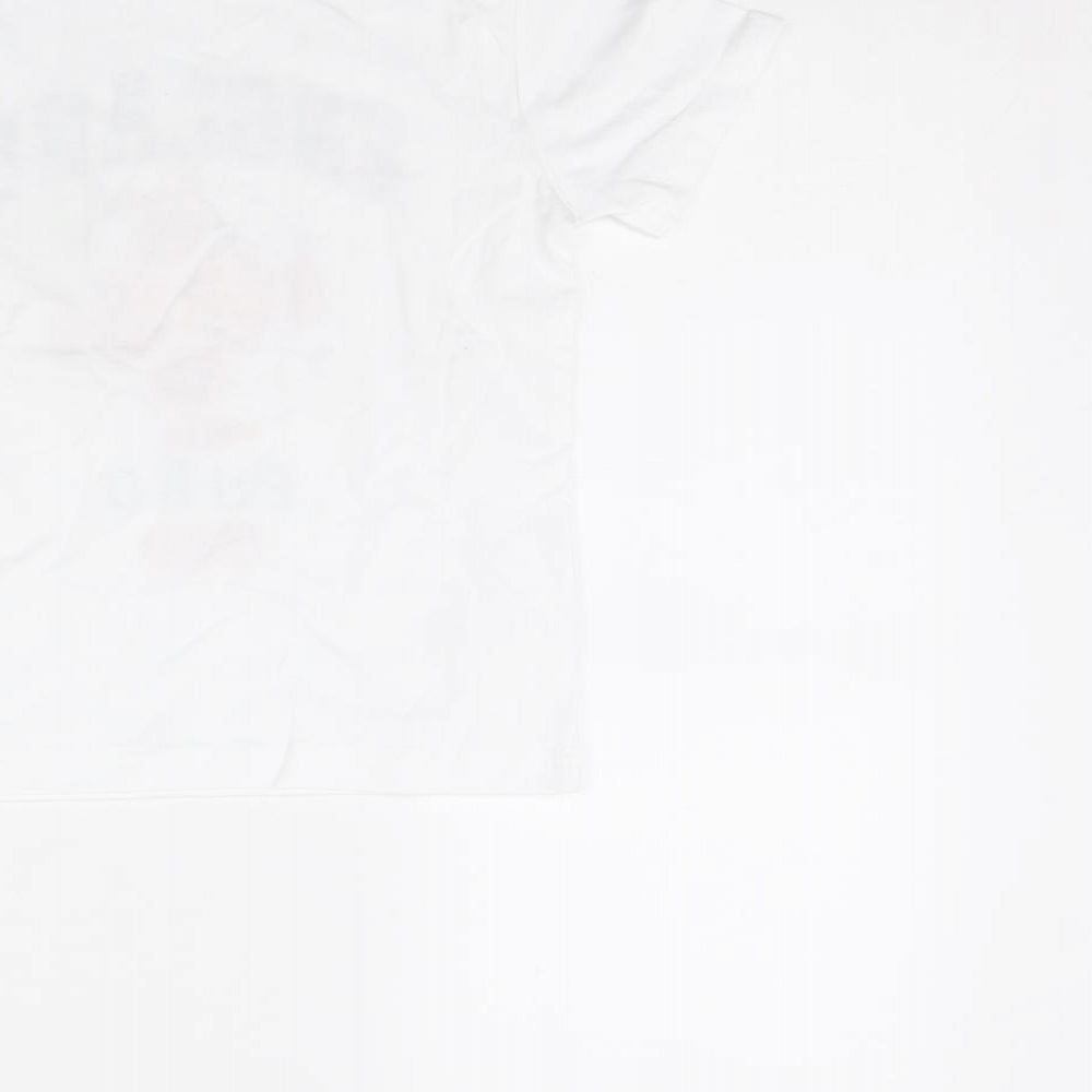 Primark Boys White   Basic T-Shirt Size 5 Years