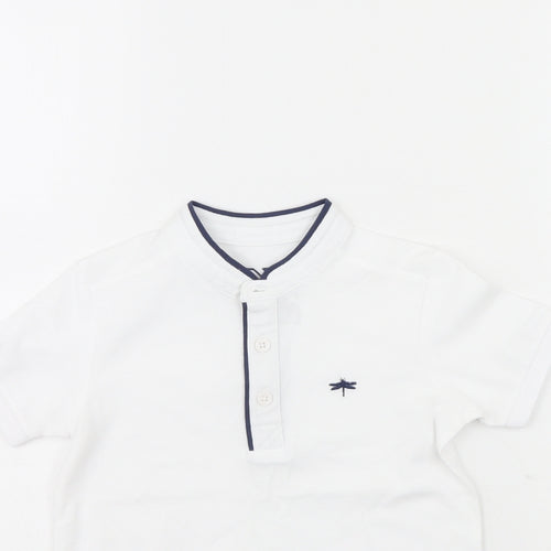 Urban Debt Boys White   Basic Polo Size 4 Years