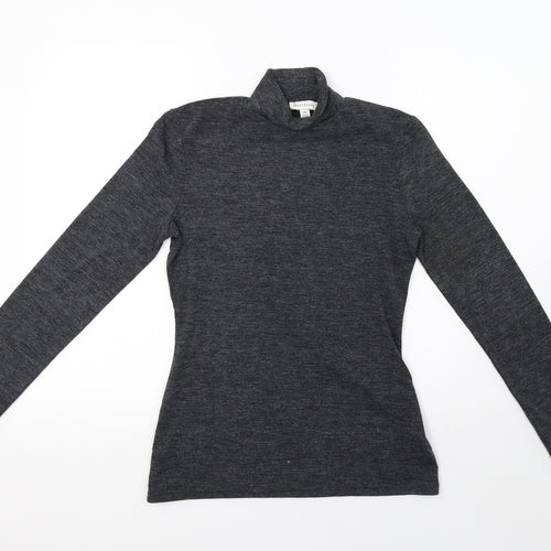 Warehouse Womens Grey   Pullover Sweatshirt Size 10