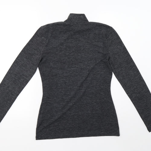 Warehouse Womens Grey   Pullover Sweatshirt Size 10