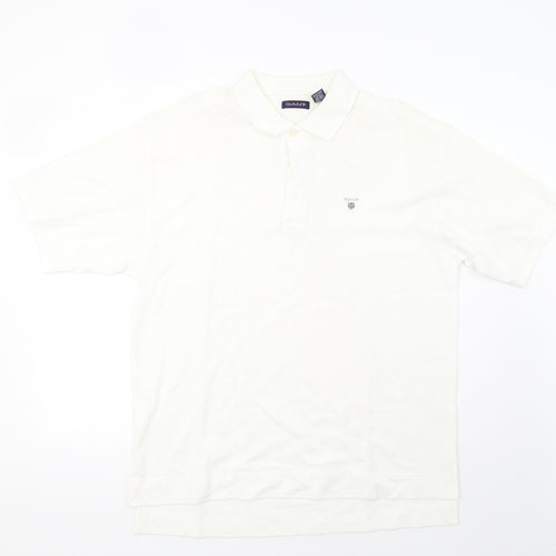 GANT Mens White    Polo Size L