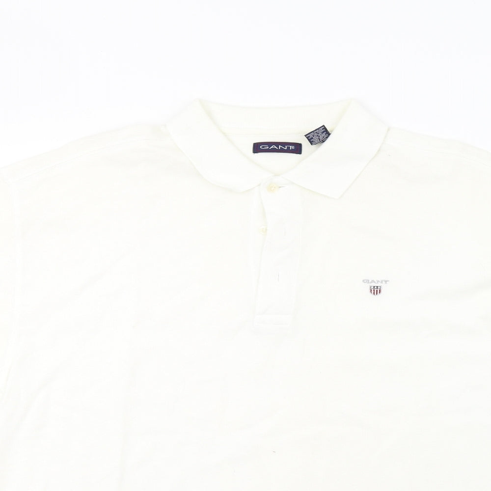GANT Mens White    Polo Size L