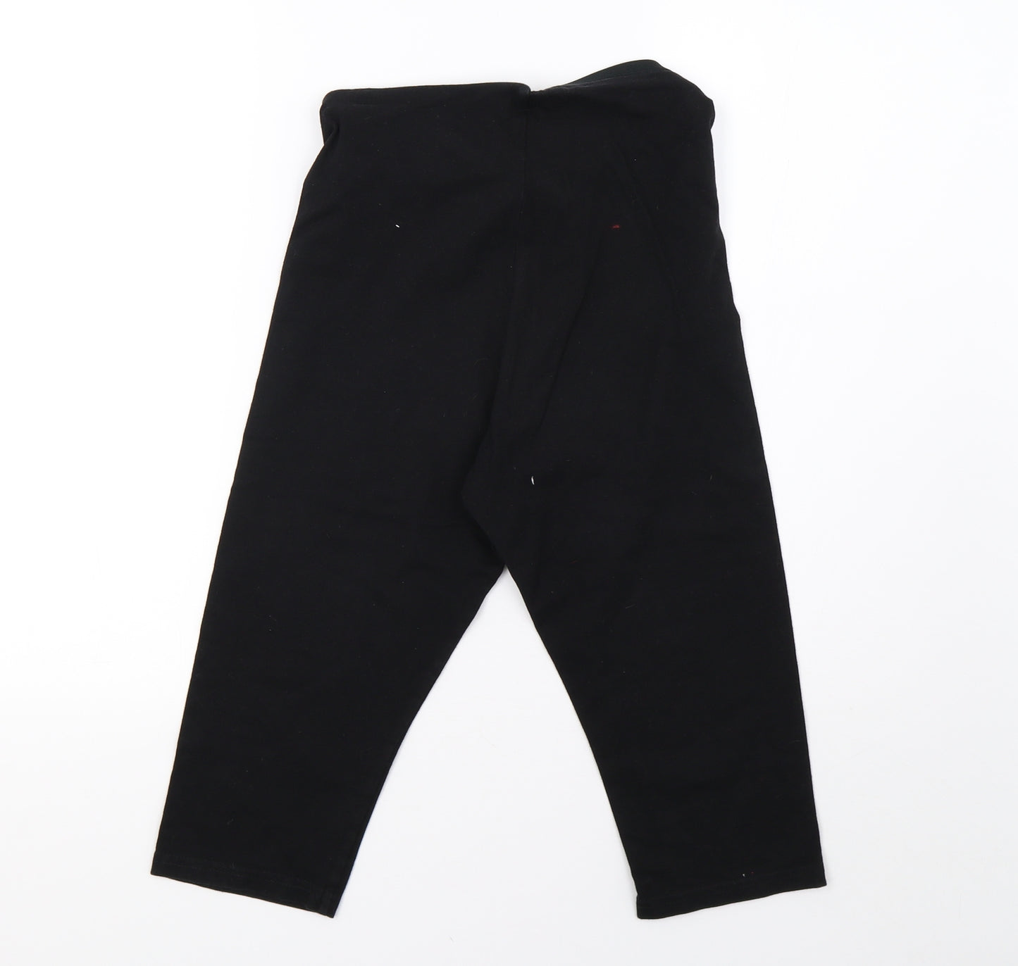 Marks and Spencer Womens Black   Sweat Shorts Size 8