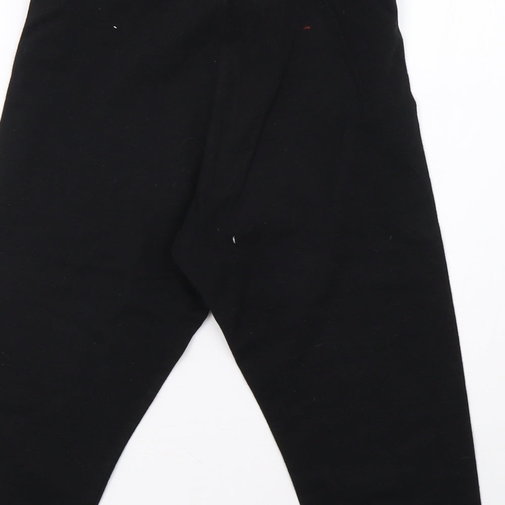 Marks and Spencer Womens Black   Sweat Shorts Size 8