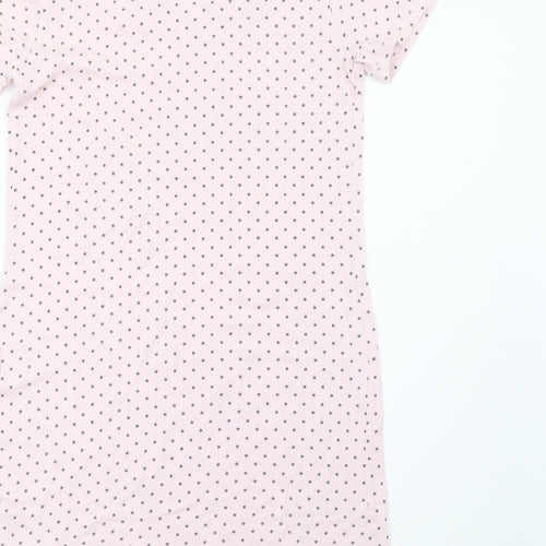 Marks and Spencer Womens Pink Polka Dot   Dress Size 6
