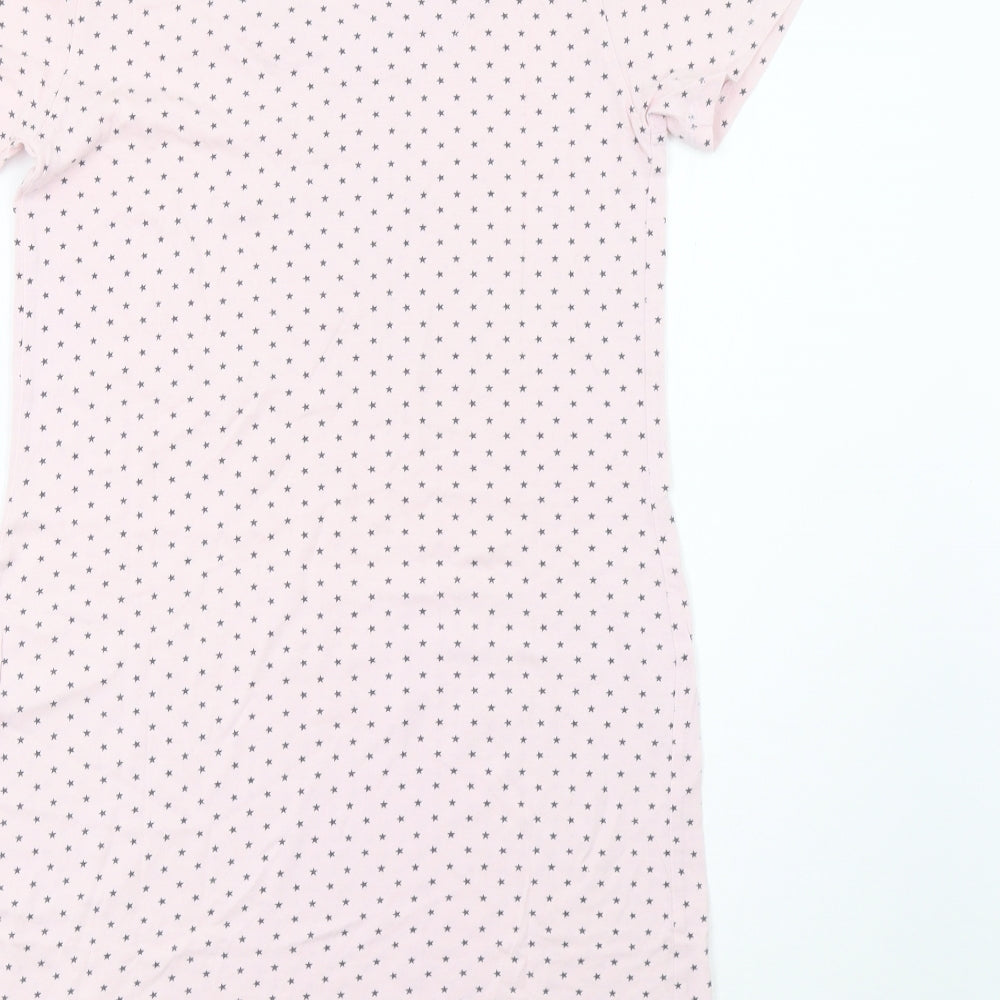 Marks and Spencer Womens Pink Polka Dot   Dress Size 6