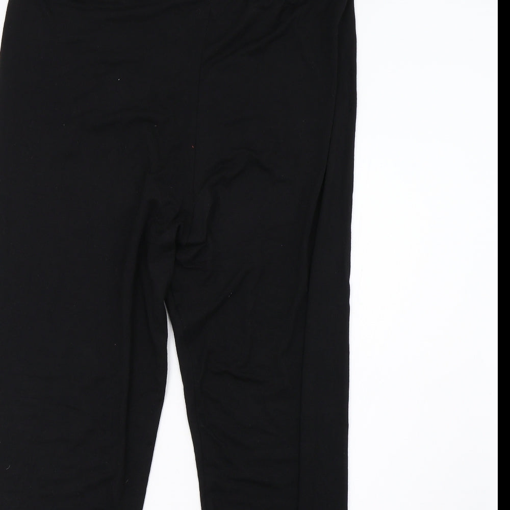 Preworn Womens Black    Leggings Size 18 L28 in