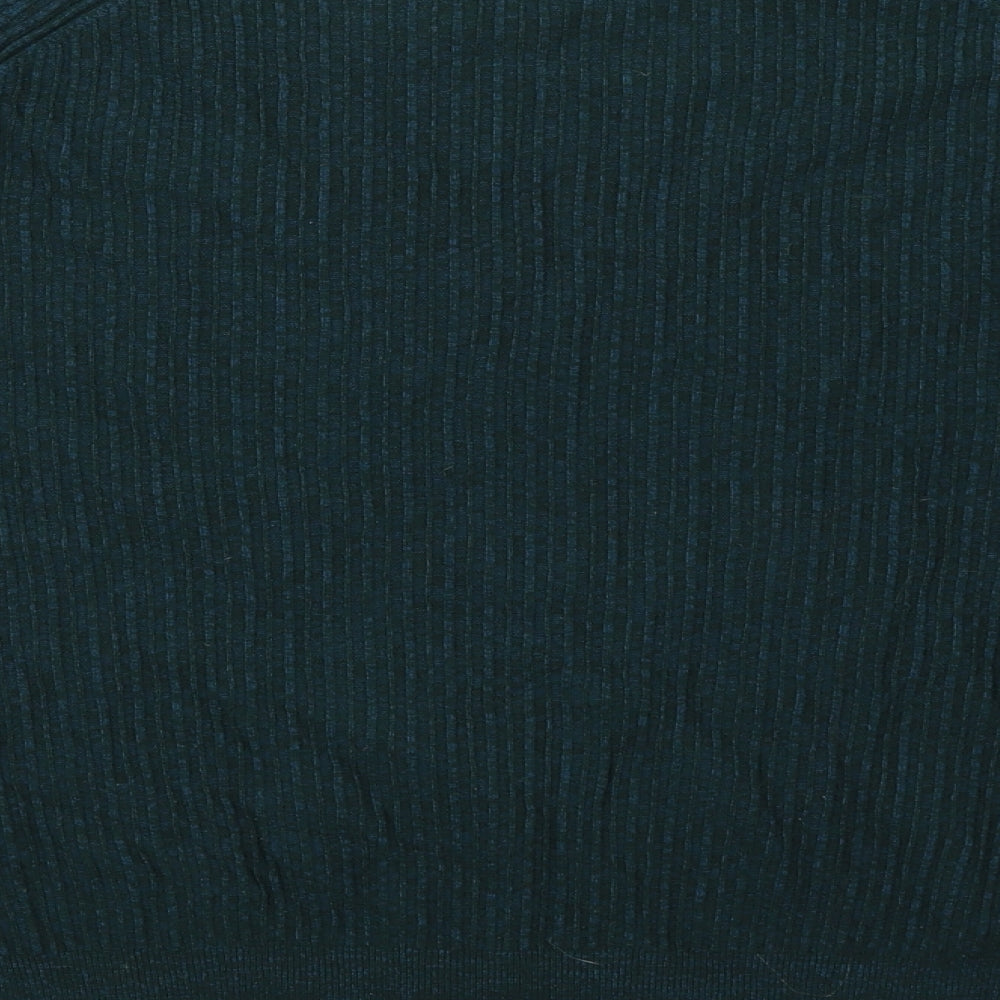 George Womens Green  Knit Pullover Sweatshirt Size 16