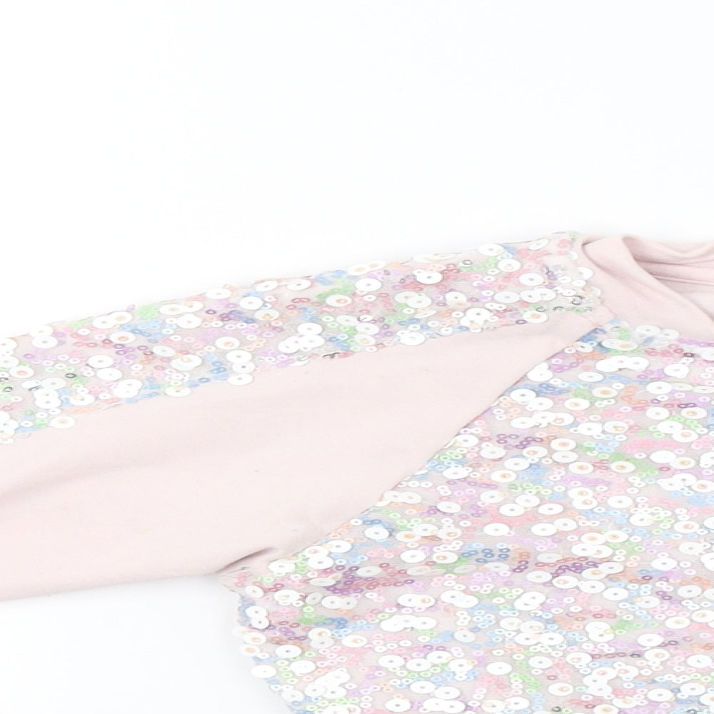 little lady Girls Pink   Full Zip Sweatshirt Size 5 Years
