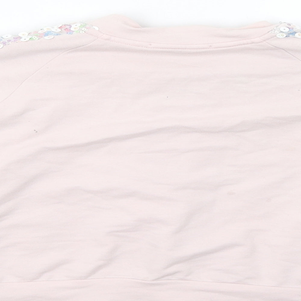 little lady Girls Pink   Full Zip Sweatshirt Size 5 Years