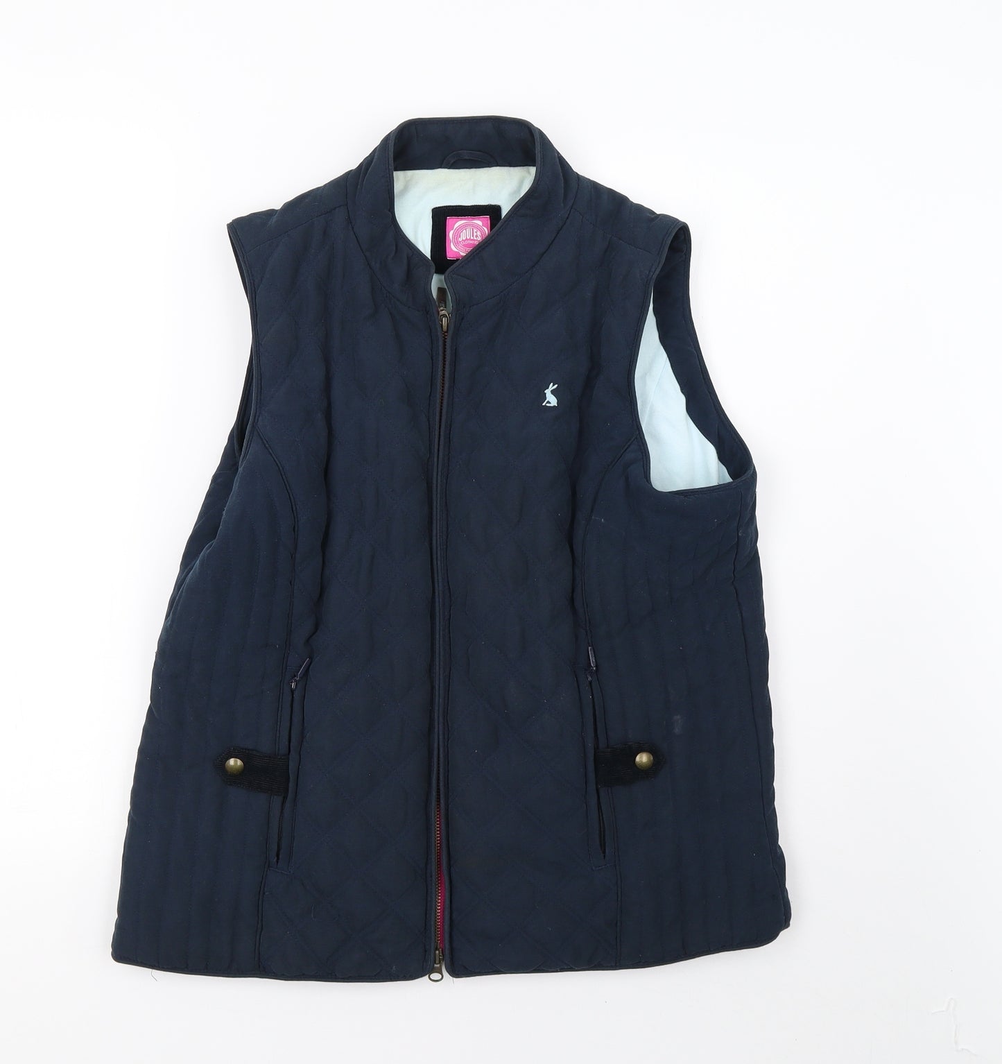 Joules Womens Blue   Gilet Jacket Size 16