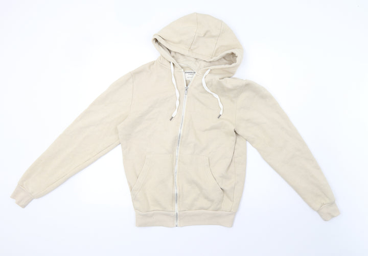 Cedar Wood State Mens Beige   Full Zip Hoodie Size XS