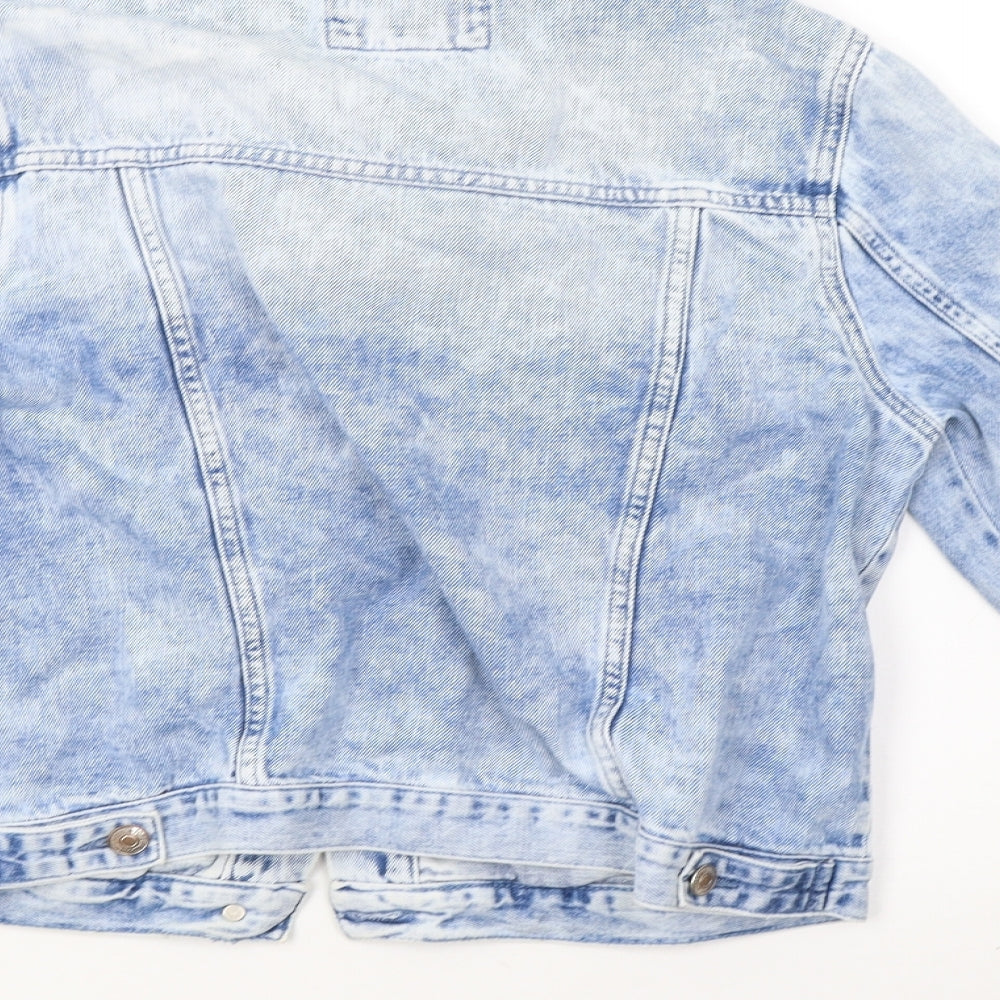 FOREVER 21 Womens Blue  Denim Jacket  Size M
