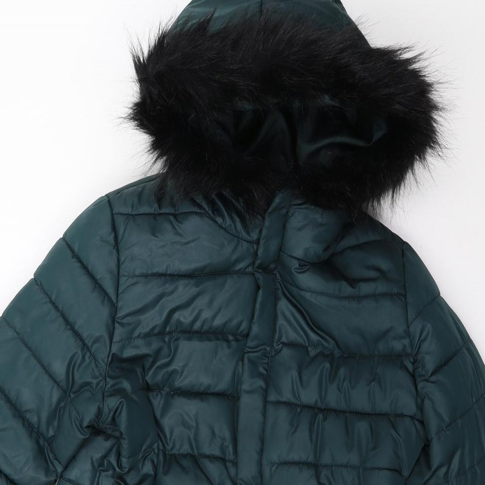 be you Womens Green   Puffer Jacket Coat Size 12