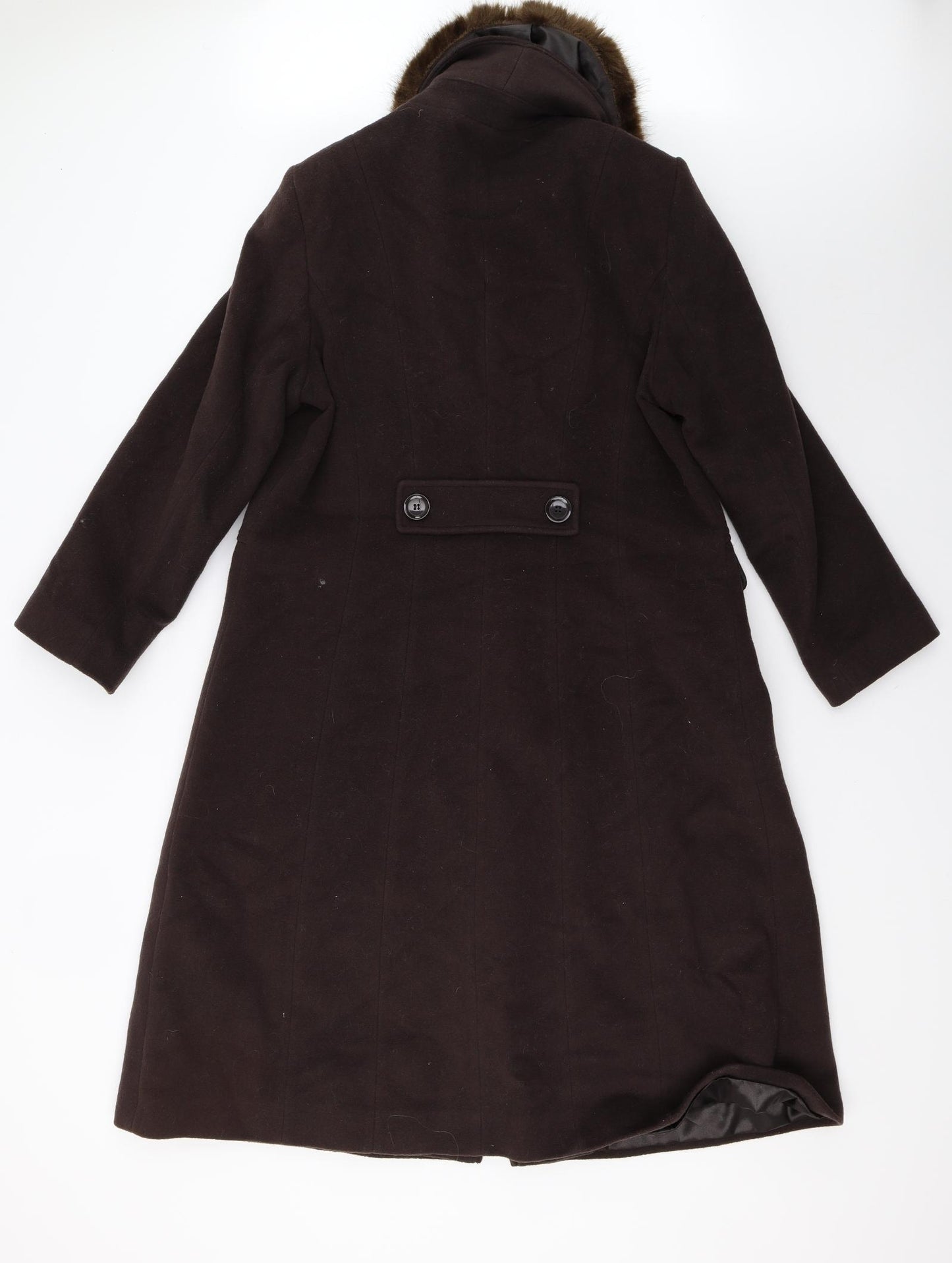 Eastex Womens Brown   Trench Coat Coat Size 16