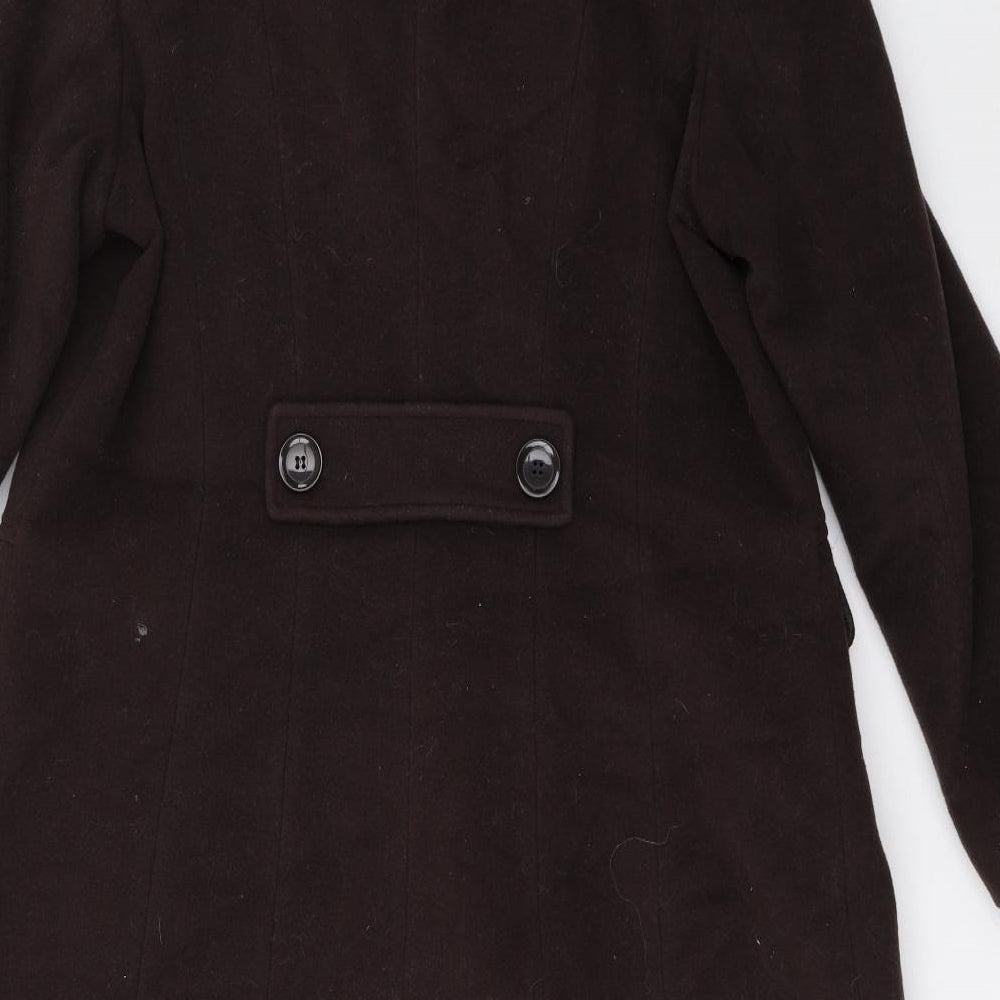 Eastex Womens Brown   Trench Coat Coat Size 16