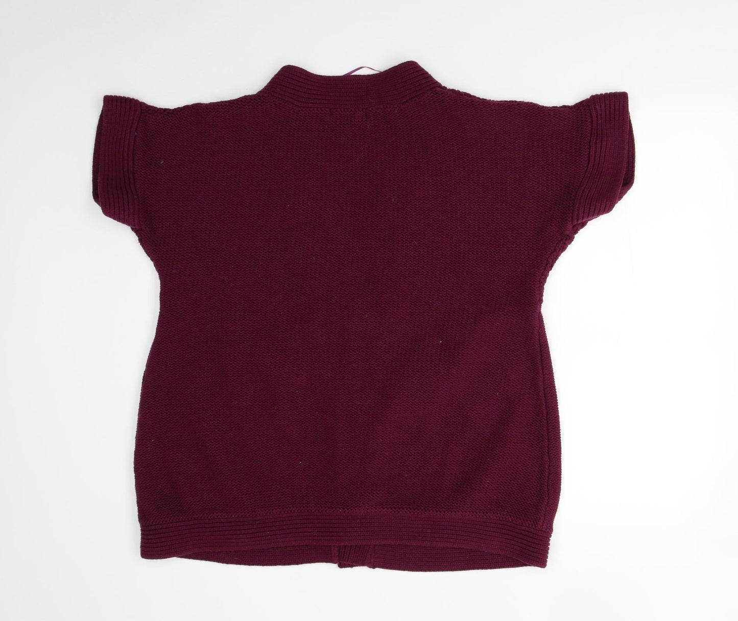 George Womens Purple  Knit Cardigan Jumper Size 18
