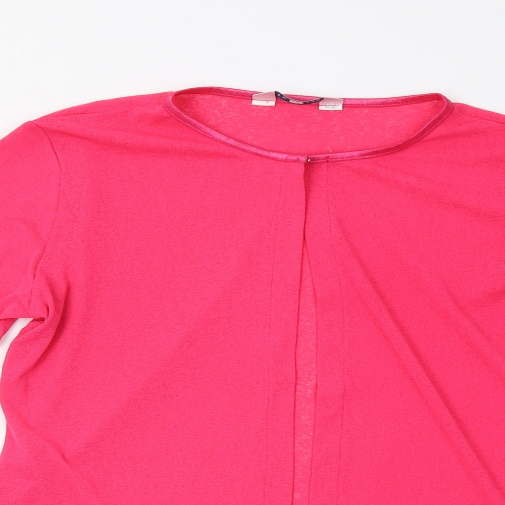 New Look Womens Pink   Cardigan Jumper Size 16