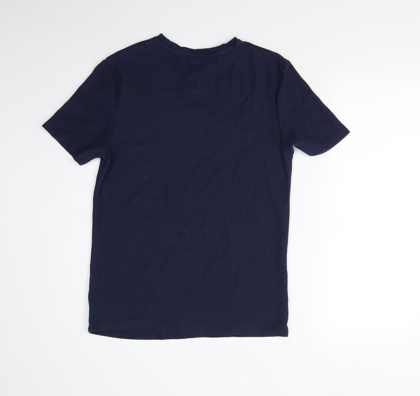 River Island Mens Blue    T-Shirt Size S