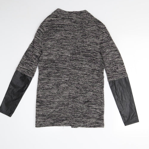 Miss Selfridge Womens Grey   Cardigan Jumper Size 8